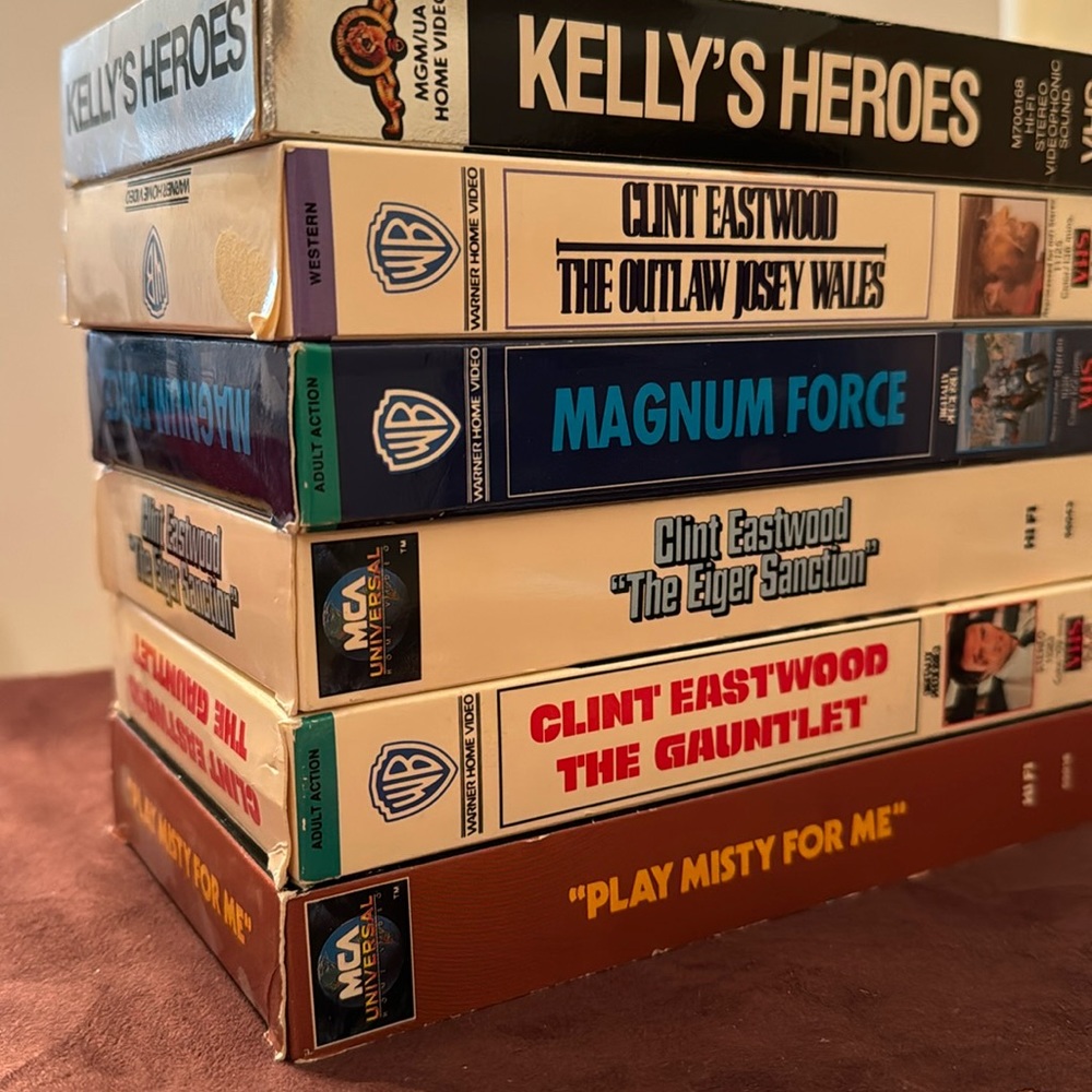Clinton Eastwood 70’s collection 6 movies
